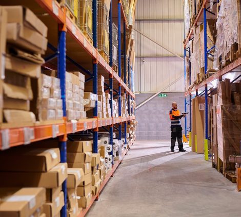 Industrial warehouse facility supported with compliance and maintenance services